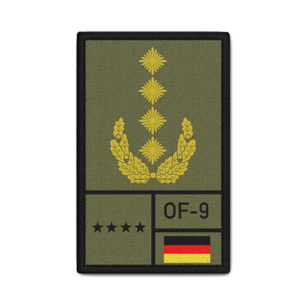 Rank Patch Bundeswehr Army Air Force Navy Rank Patch Bundeswehr Army Air Force Navy