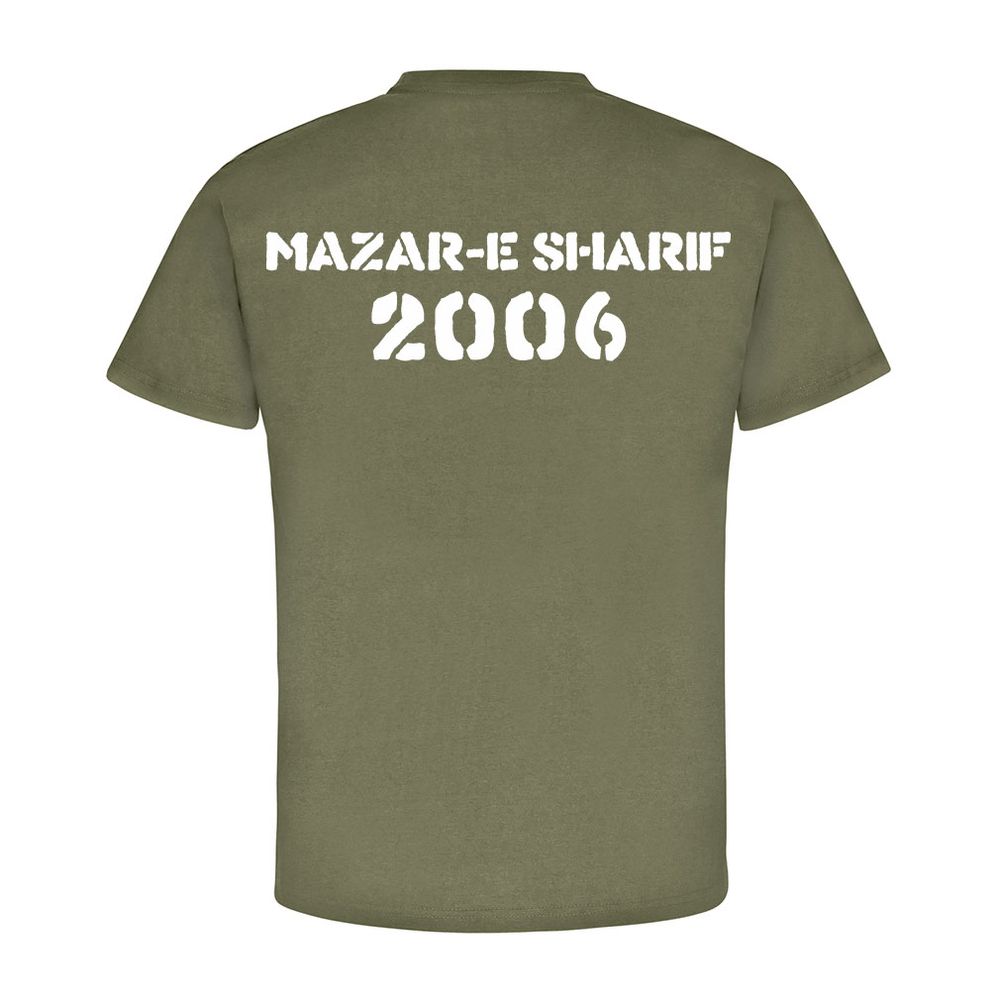 Mazar-e Sharif Veteran 2006 ISAF Afghanistan Auslandseinsatz - T Shirt #8504