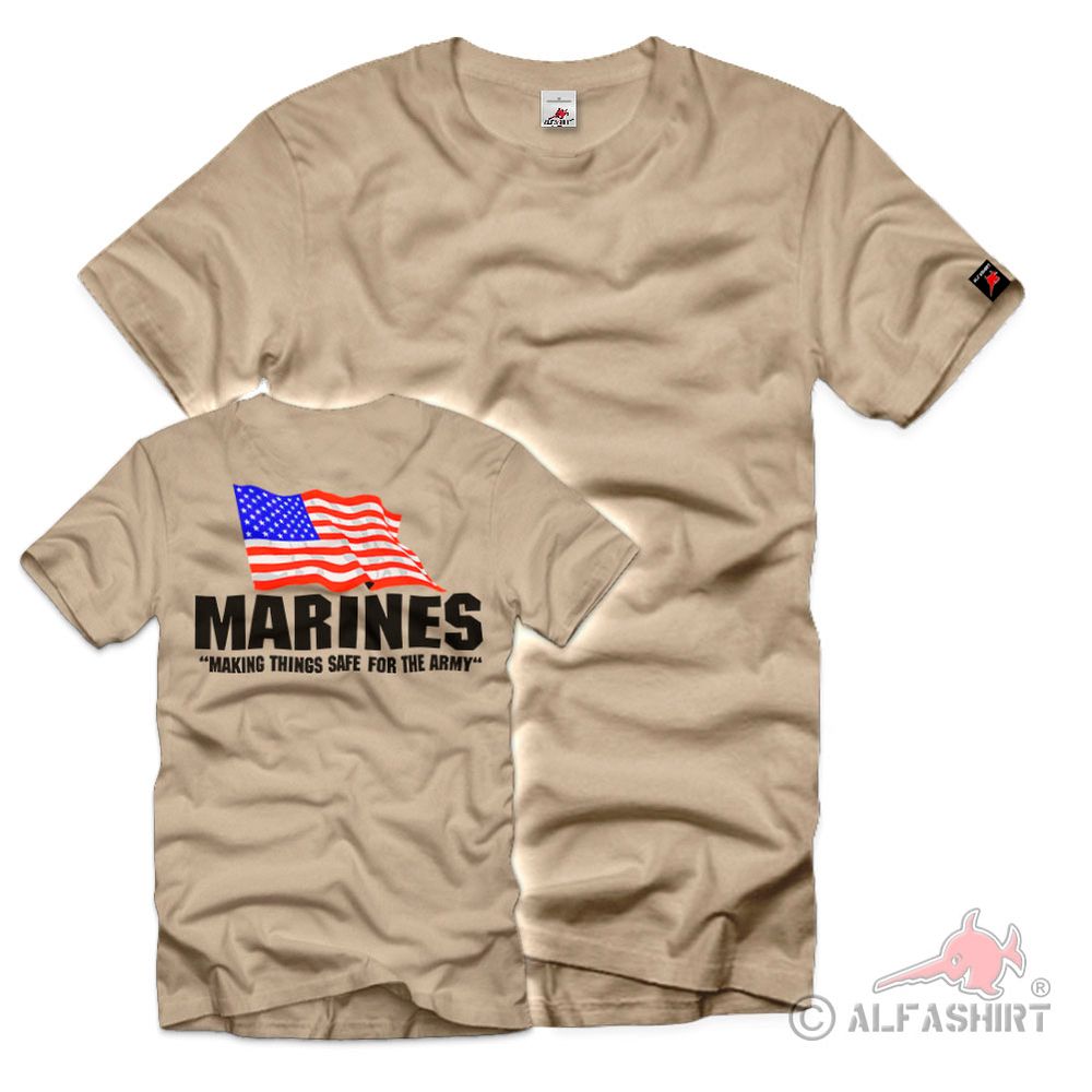 Marines vs Army Navy Infantry Fun USA T-Shirt #39845
