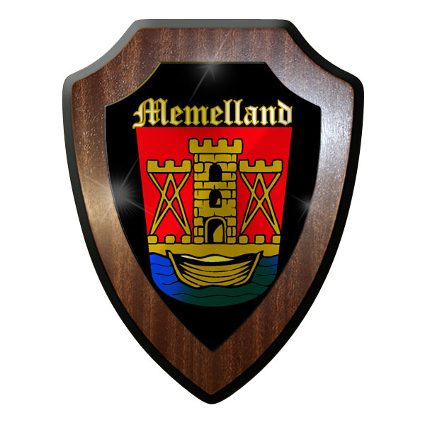 Wappenschild / Wandschild - Memelland Provinz Region Weimarer Republik #9730
