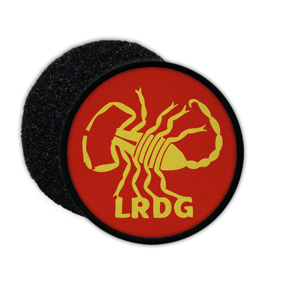 Patch Long Range Desert Group LRDG Off Road Wüste Skorpion Aufnäher #23678