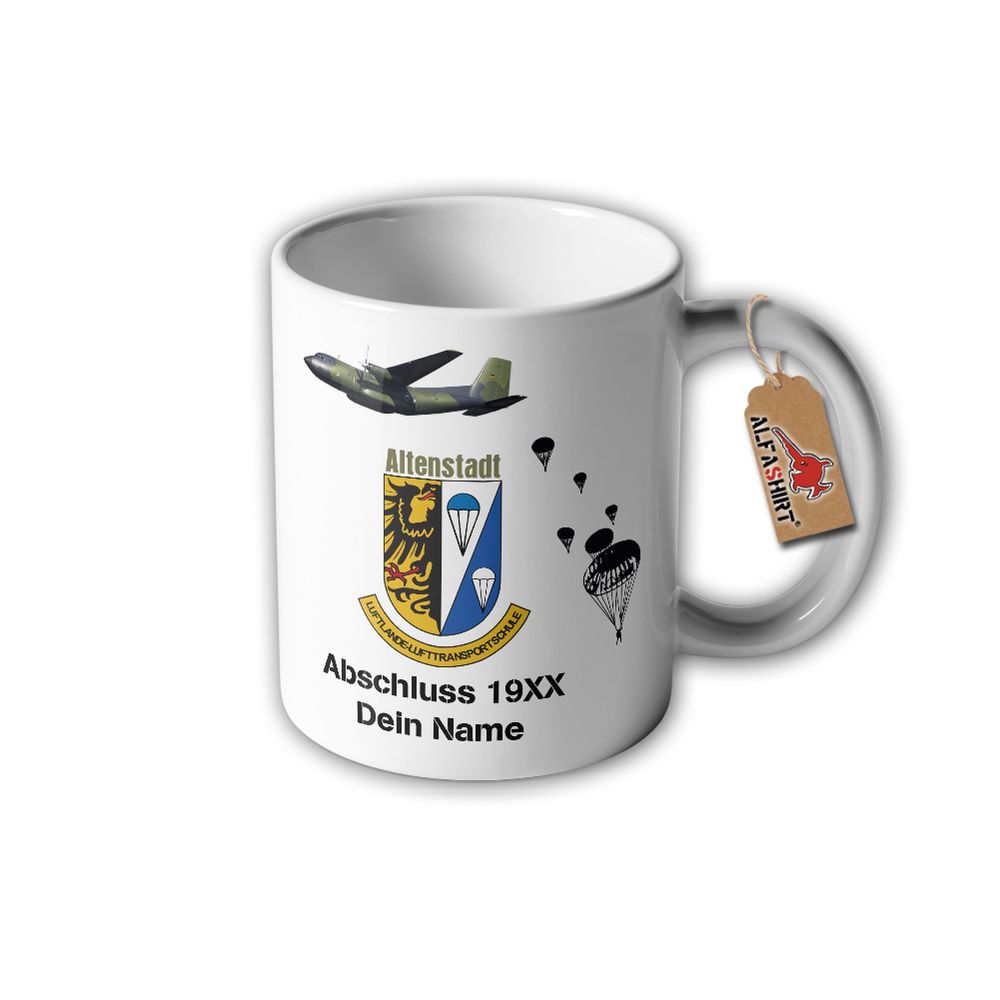 LL-LTS Luftlande- und Lufttransportschule Dein Name + Jahreszahl Tasse #17532