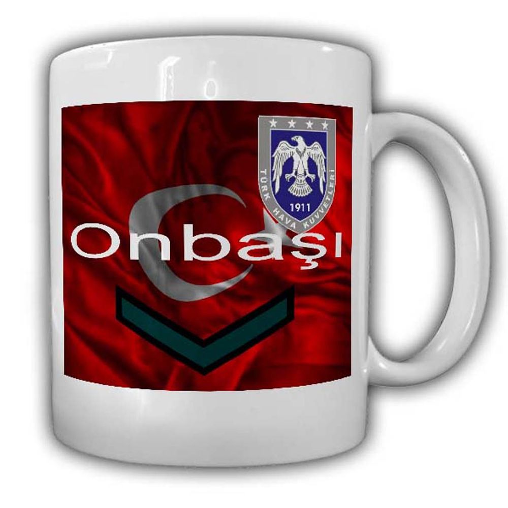Türk Hava Kuvvetleri Onbasi Tasse Militär Türkei Dienstgrade Einheit Rang #22678