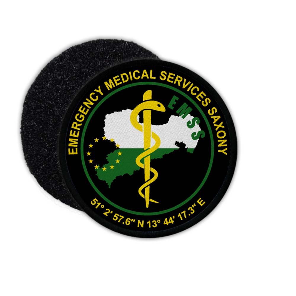 EMSS Rescue Service Saxony Paramedic Leipzig Dresden Service Service Patch # 32767