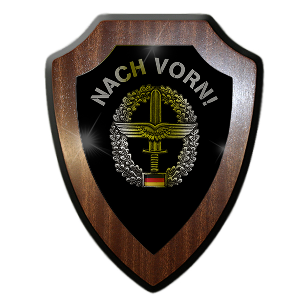 Wappenschild Heeresfliegertruppe Typ 2 Nach vorn Barett Truppengattung #26591