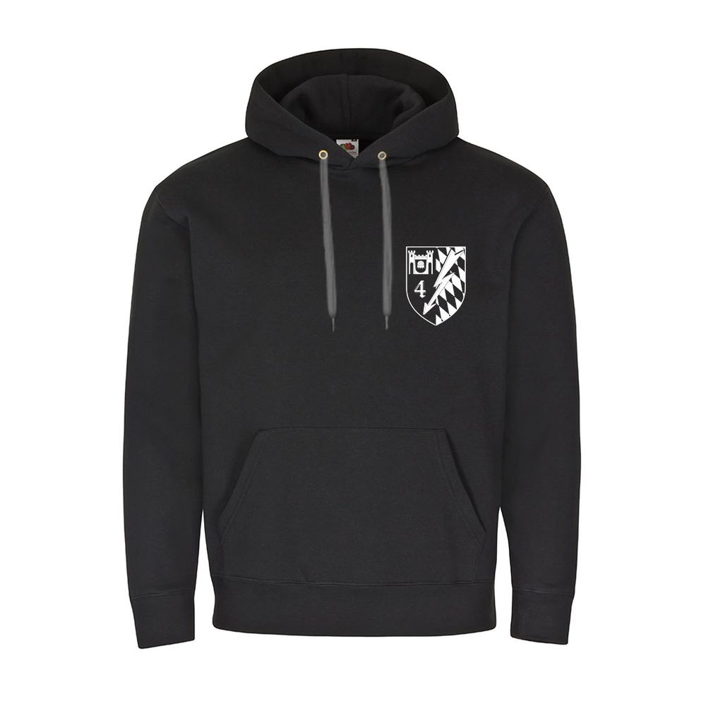Fernmeldebataillon 4 Bataillon Bundeswehr Bw Wappen - Kapuzenpullover #5367