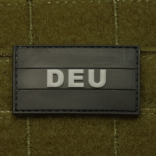 3D Rubber Patch KSK Deutschlandflagge ISAF DEU Tarn Airsoft PVC 3x5,5cm #14380