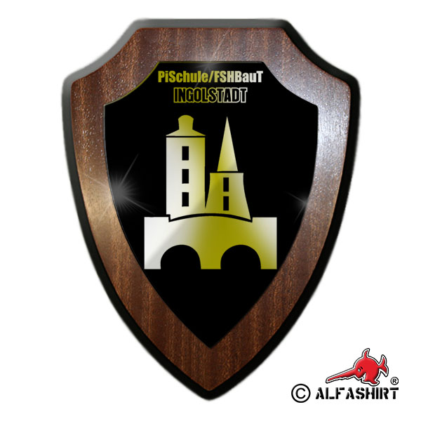 Wappenschild PIS Ingolstadt PiSchule FSHBauT Pionierschule Ingolstadt #17257