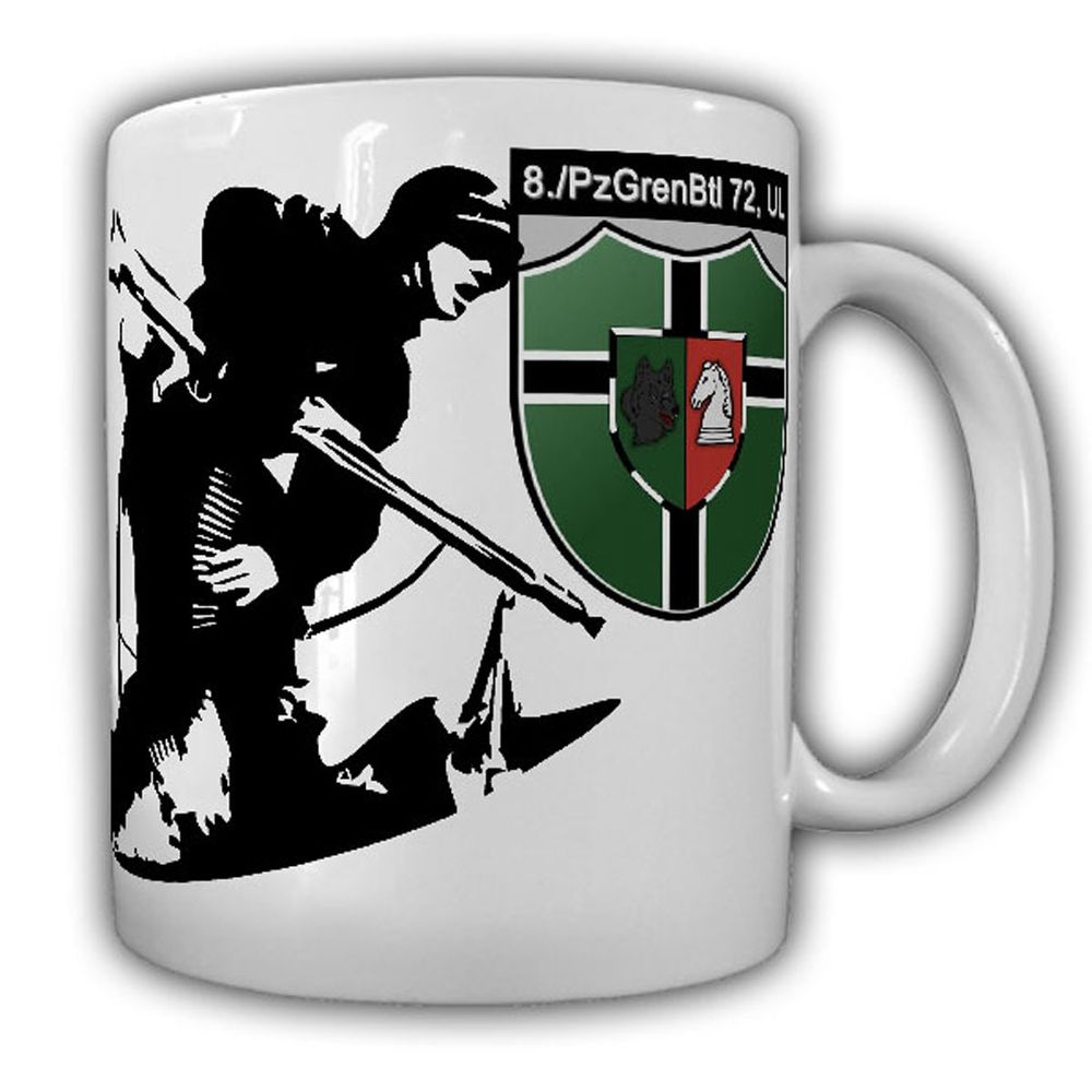 Tasse Panzergrenadier 8 PzGrenBtl 72 UL Kompanie Panzergrenadierbataillon #23764
