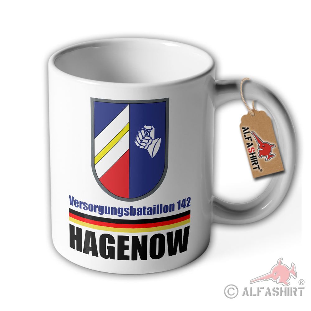 Tasse Versorgungsbataillon 142 Hagenow VersBtl Bundeswehr Nachschub Becher#36440