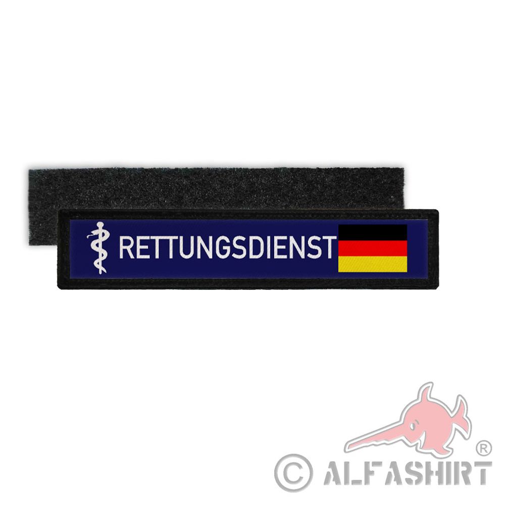 Namenschild Rettungsdienst Deutschland  Arzt Not San Stern Union #34658