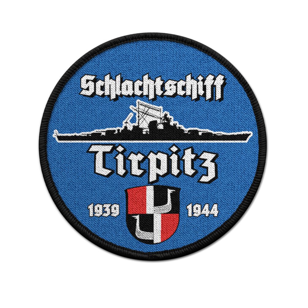 9cm Patch Battleship Tirpitz Gun Turret Ship German Navy # 36394