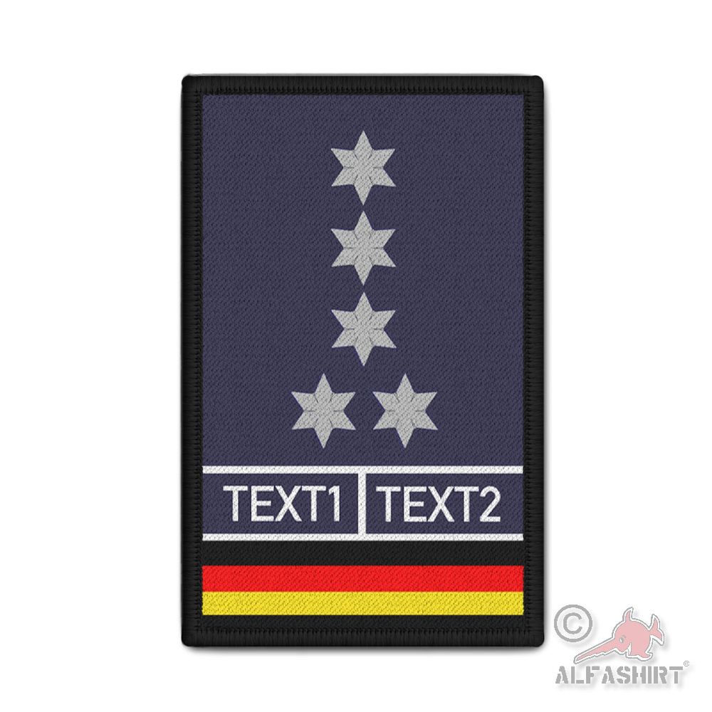 Patch EPHK Erster Polizeihauptkommissar GER DE Dienstgrad #45985