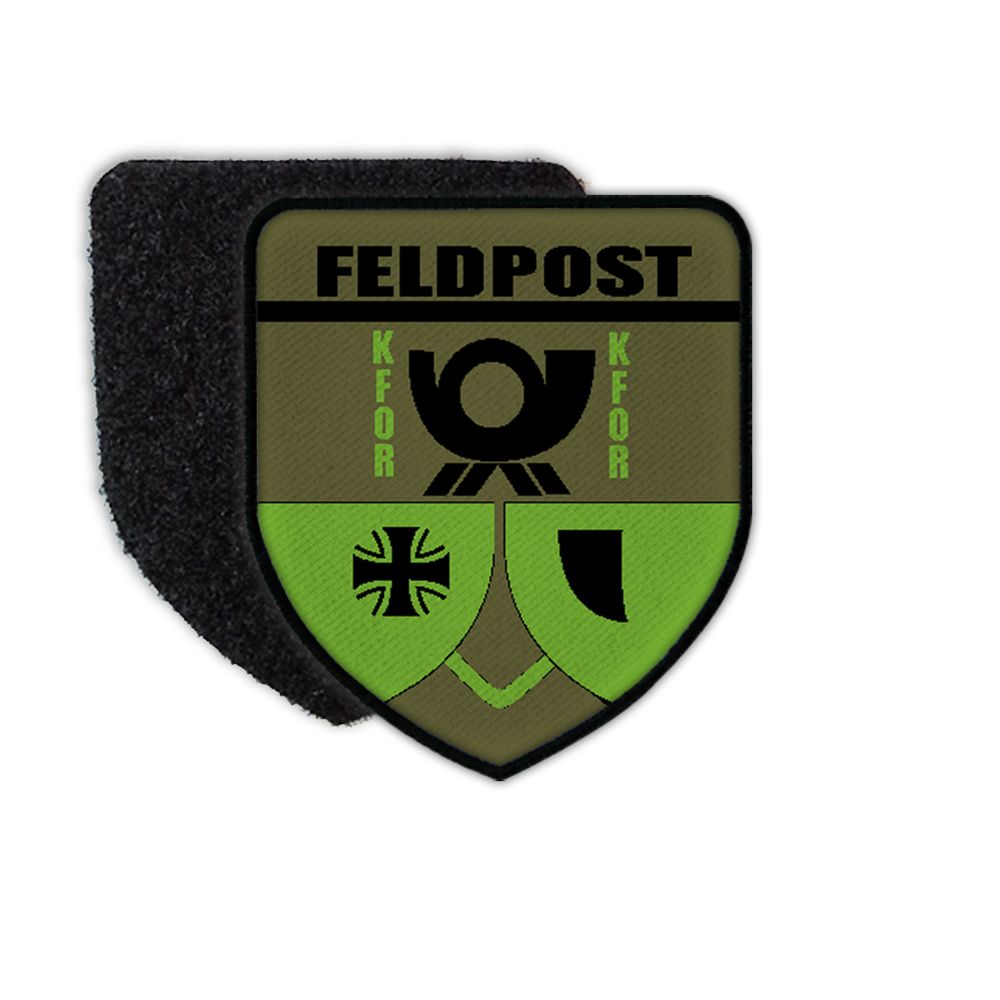 Bundeswehr KFOR Feldpost Patch Militär Nachrichtendienst Post Einheit #33815