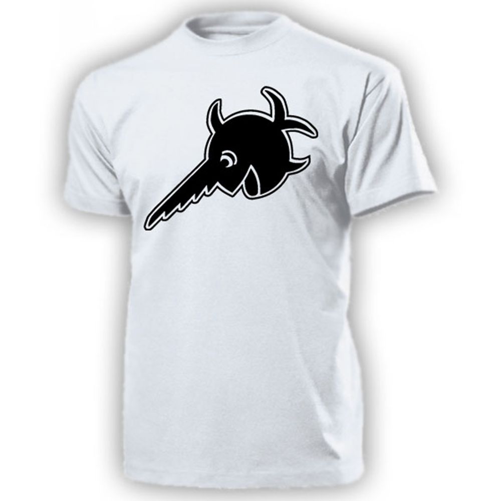U-Boot 96 Schwertfisch Sägefisch lachender Fisch Logo- T Shirt #13127