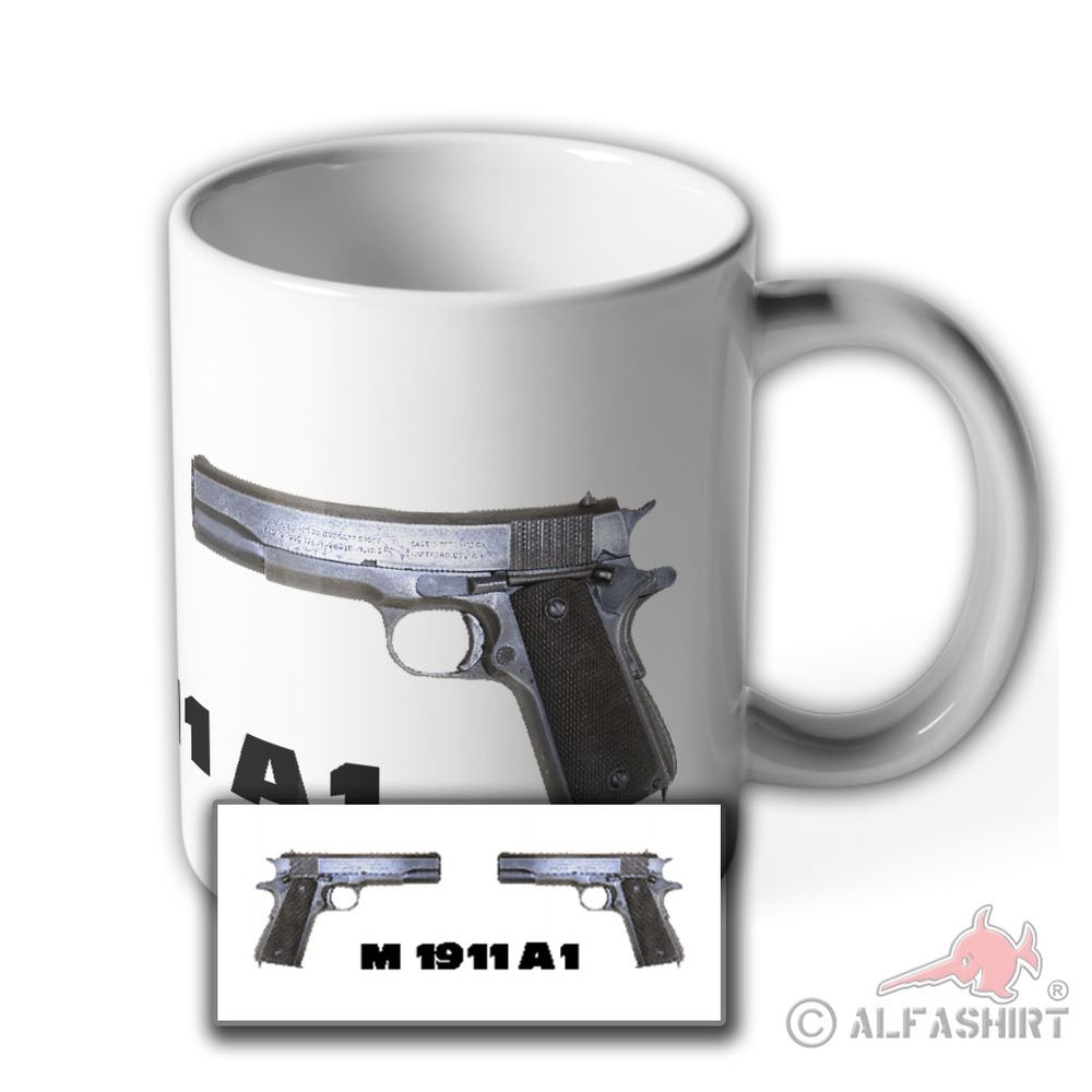 M1911 A1 Government Gun US Army Weapon Deco Handgun 45 - Cup # 16900
