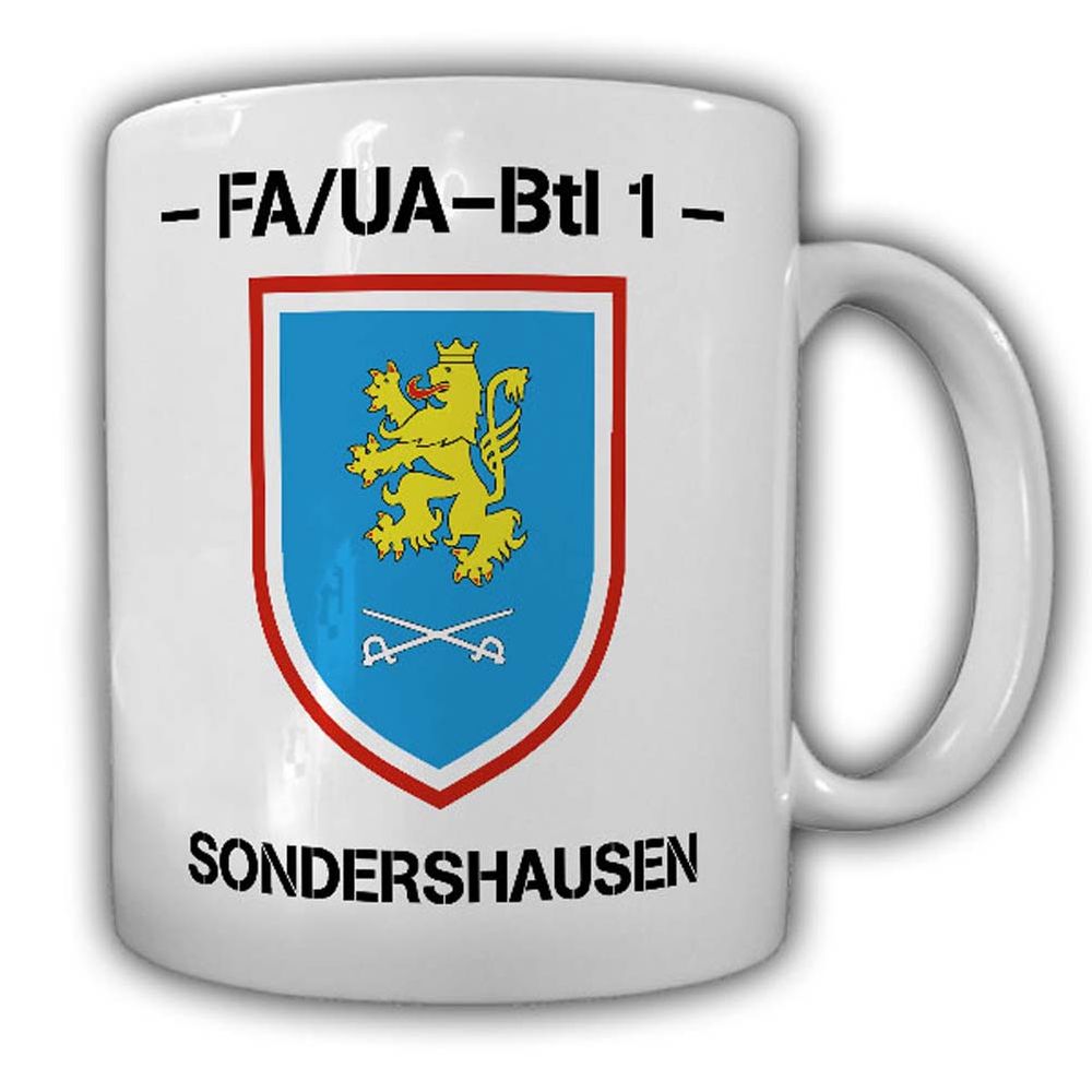 Tasse FA-UA–Btl 1 Feldwebel-Unteroffizieranwärterbataillon Bundeswehr #24984
