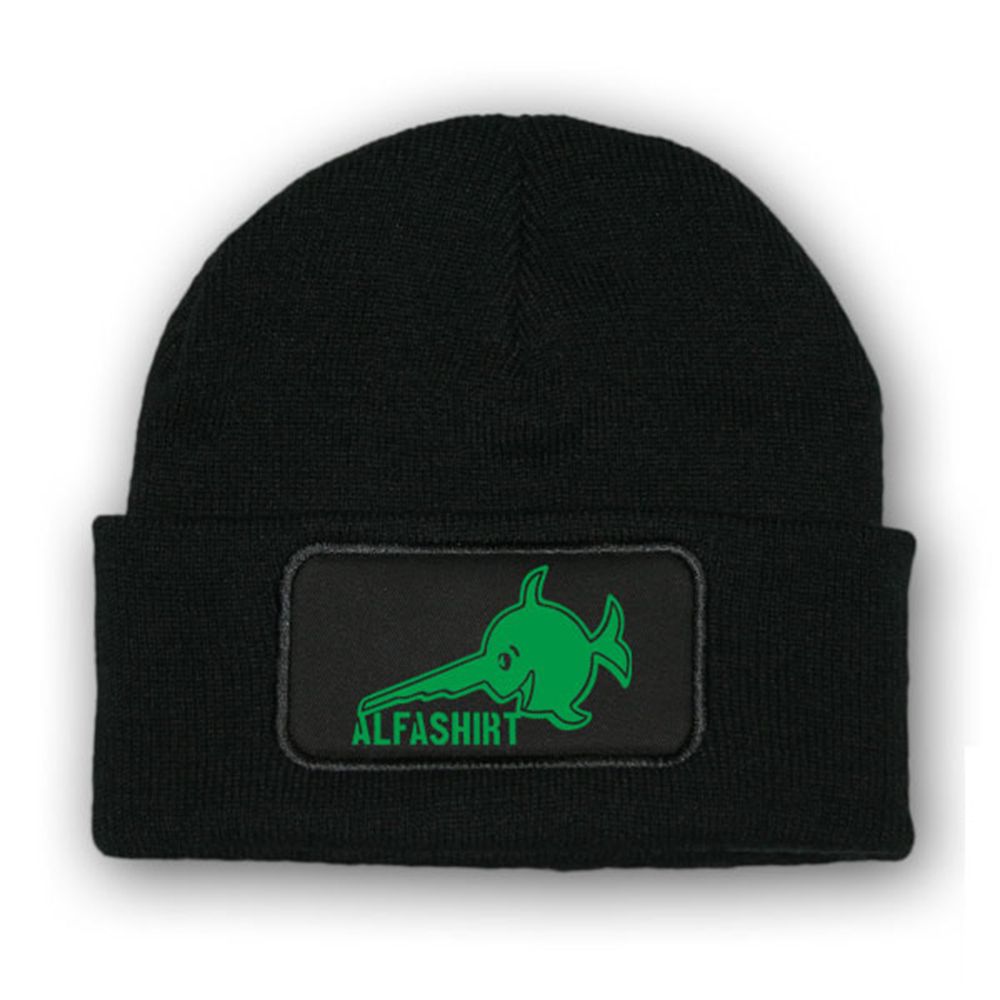 * Mütze / Beenie -Mütze ALFASHIRT Fisch_UBoot 96 Sägefisch U Boot Fell #7038