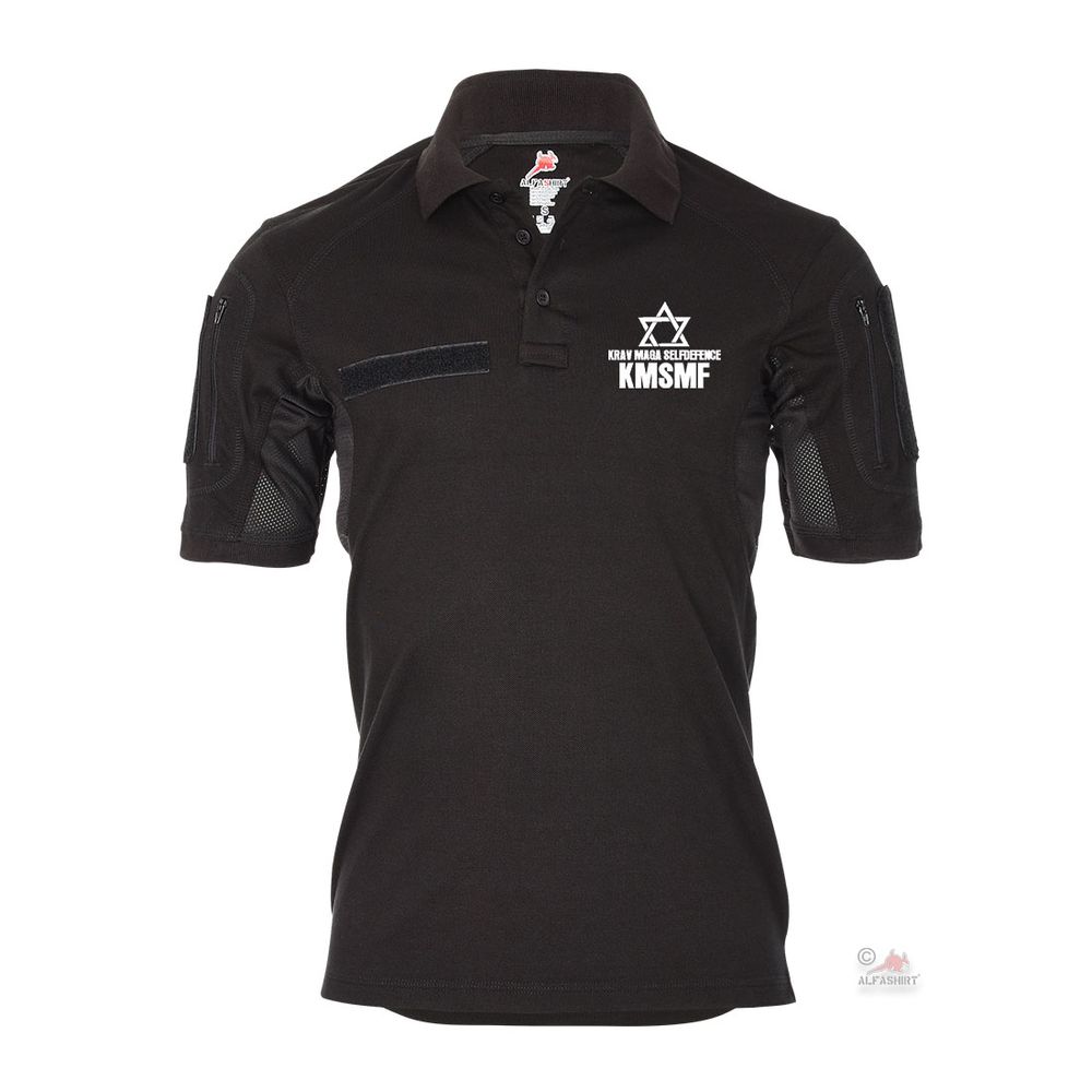 Tactical Poloshirt Instructor KMSMF KRAV MAGA SELFDEFENCE Polo Shirt #24331