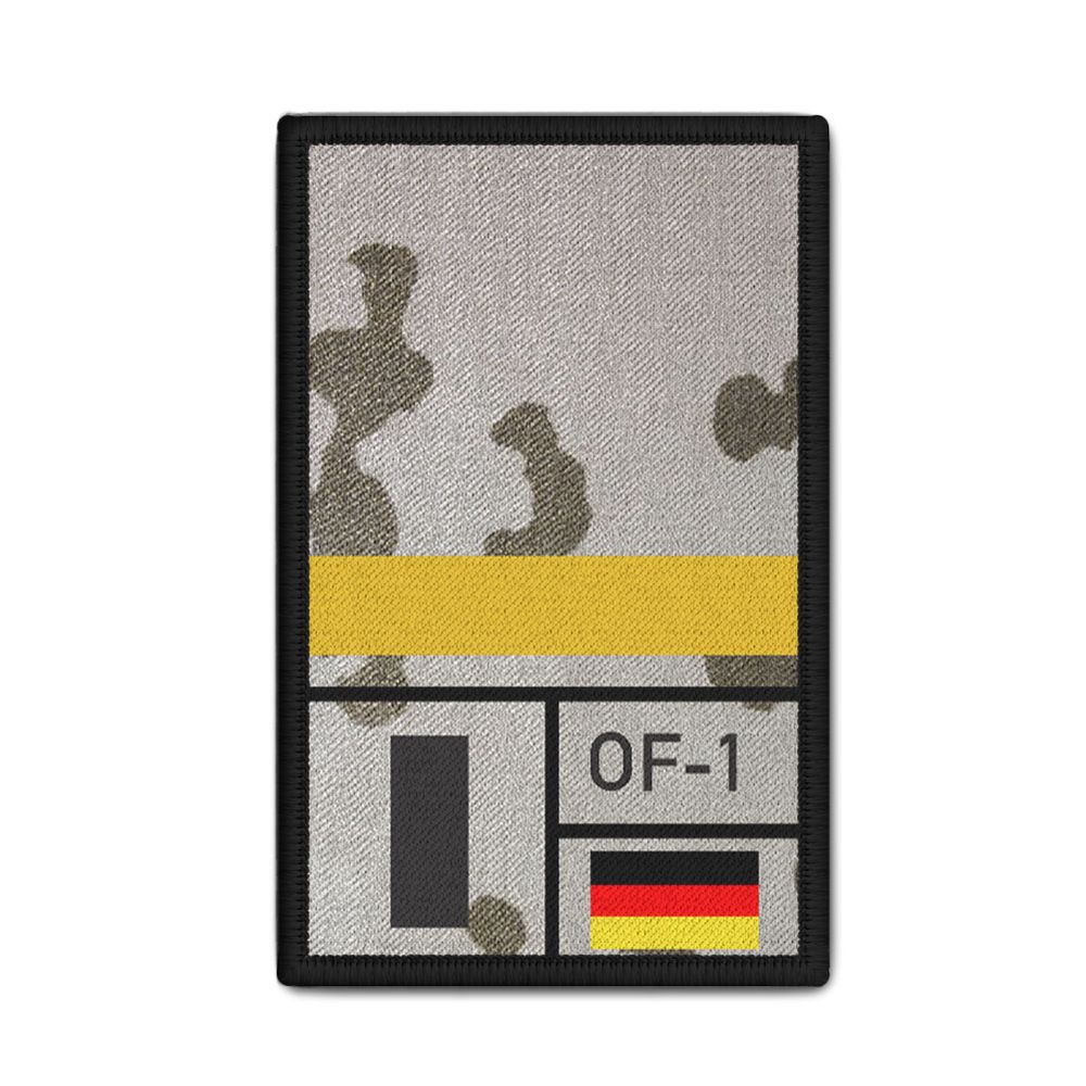 Rank Patch Bundeswehr Heer Luftwaffe Marine Tropentarn #BW-Patch
