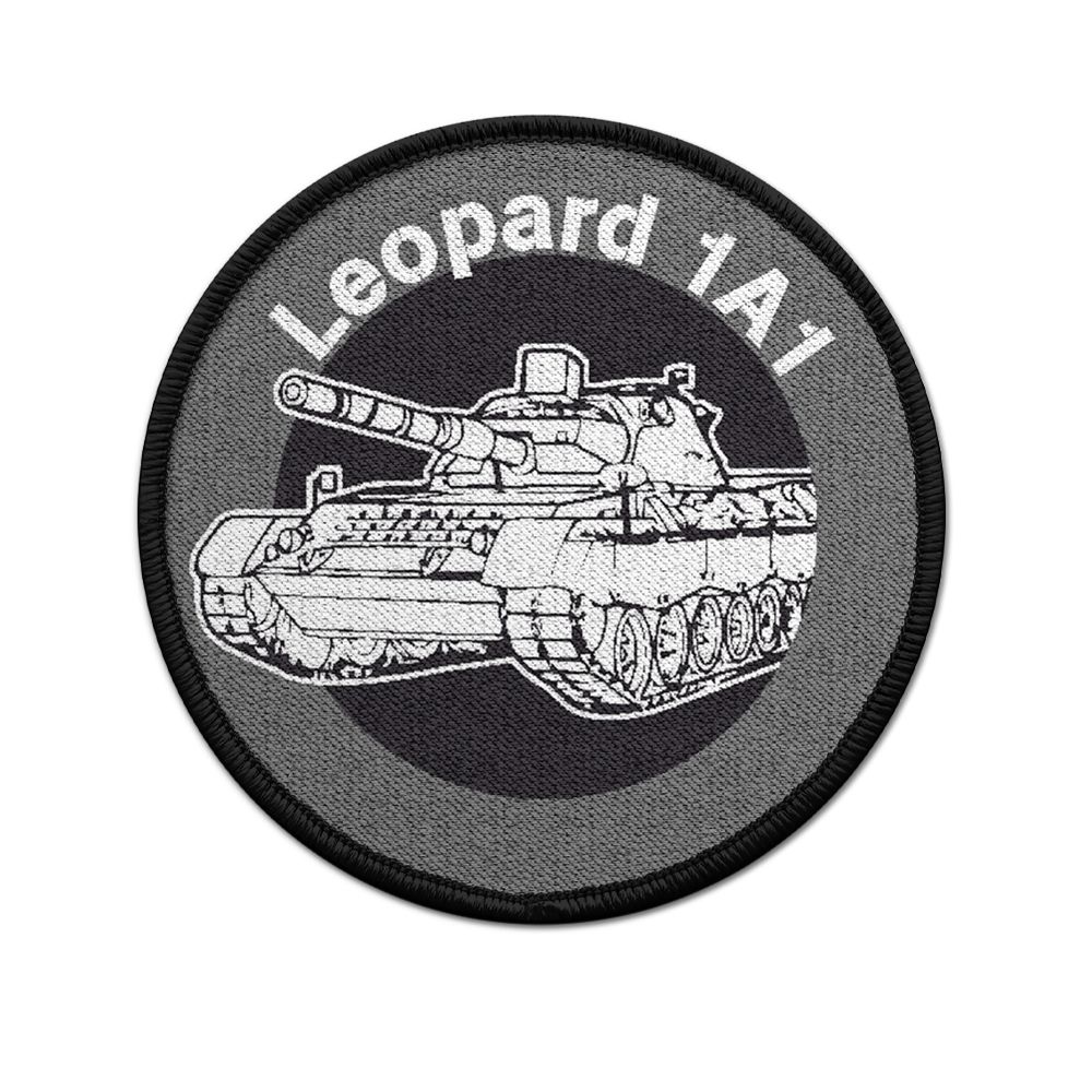 Patch Leopard 1A1 Panzer Bundeswehr Munster Leo1 Kampfpanzer Aufnäher #23194