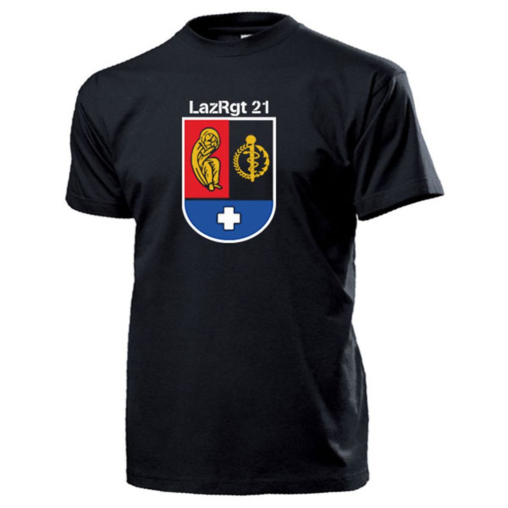LazRgt 21 Lazarettregiment Rennerod Sanitäter Bundeswehr - T Shirt #13309