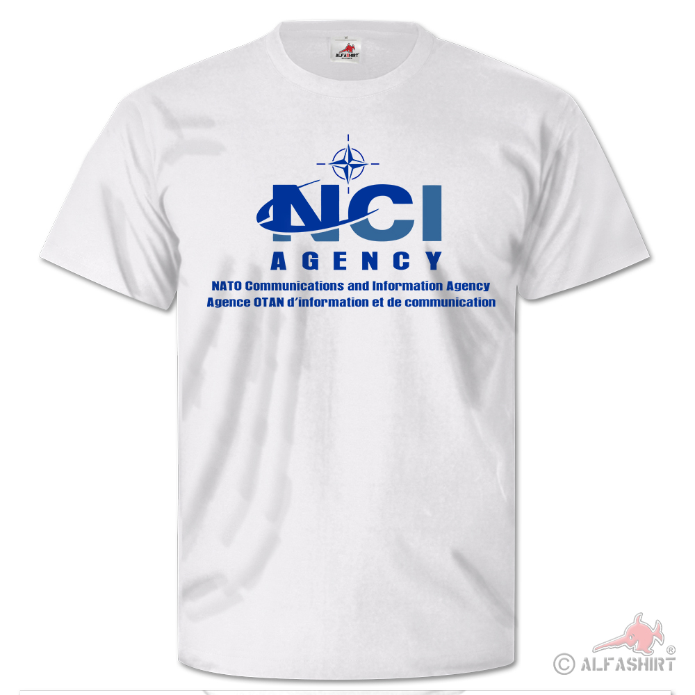 NCI Agency Nato Communication Information Agency Cyber T Shirt # 26139
