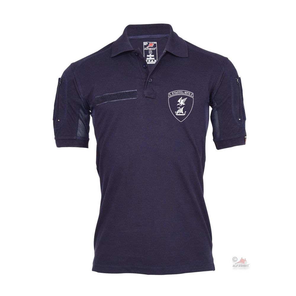 Tactical polo shirt dark blue 2 Squadron MFG Naval Aviation Squadron 2 #42513