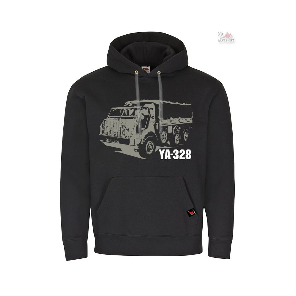 Hoodie YA-328 truck 6x6 artillery tractor Dutch army sweater # 36248