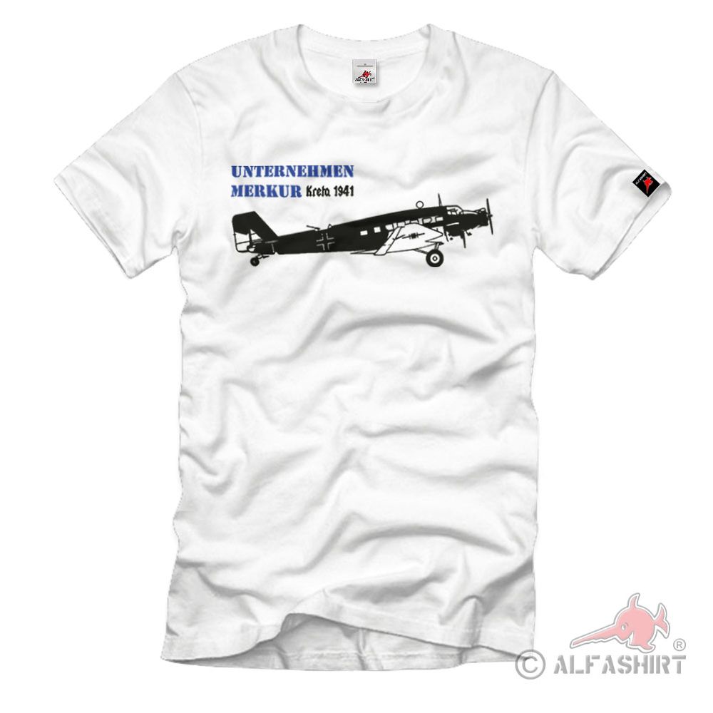 Unternehmen Merkur Angriff auf Kreta FschJg Luftlandeoperation T-Shirt #1009