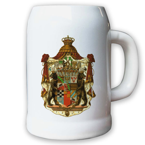 Krug / Bierkrug 0,5l - Herzogtum Anhalt Sachsen-Anhalt Dessau #9440