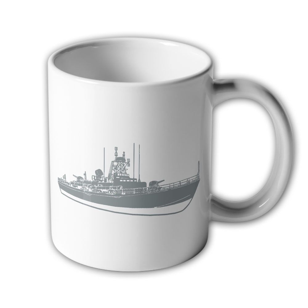 Tasse Becher Kaffee TS-Boot Volksmarine Torpedoboot Marine DDR 206#46794