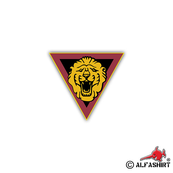 Aufkleber/Sticker Belgian Secret Army Armee Wappen Abzeichen Emblem 7x8cm A1070
