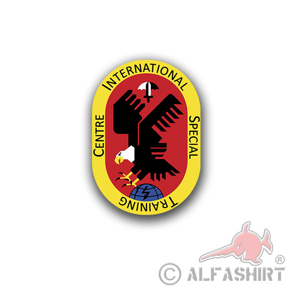 Sticker ISTC AusbZSpezlOp training center remote scout 5x7cm A1610