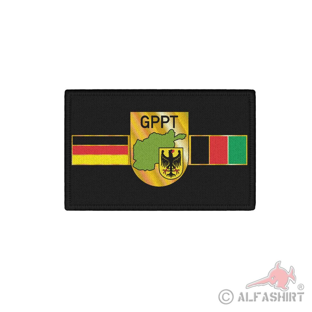 7,5 x 4,5 Patch Afghanistan-Spange Polizeidienste Bundesauszeichnungen #43449