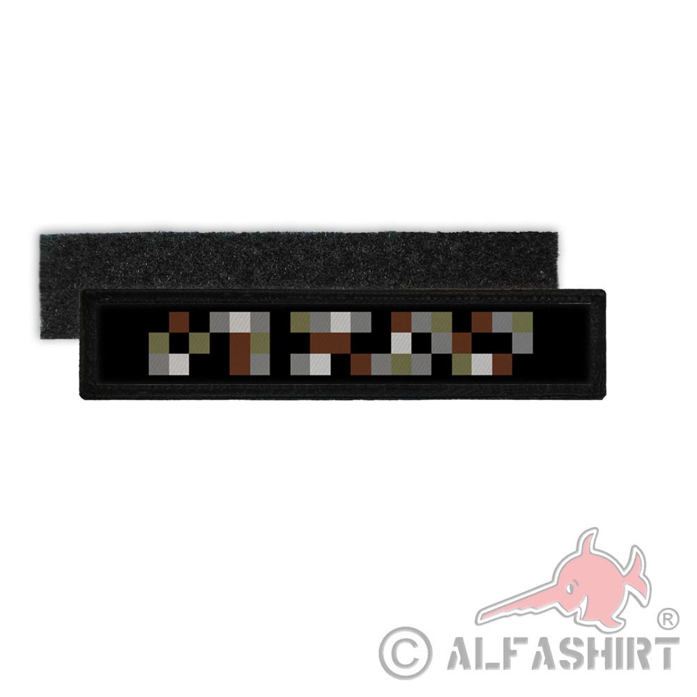 Namens-Streifen Patch Pixel SEK getarnt verpixelt Polizei Security #34910