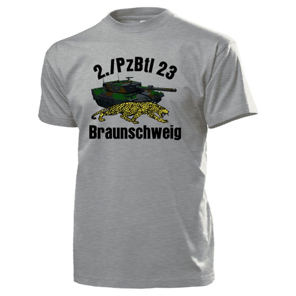 2./PzBtl 23 Braunschweig Panzerbataillon Bundeswehr Kompanie - T Shirt #14175