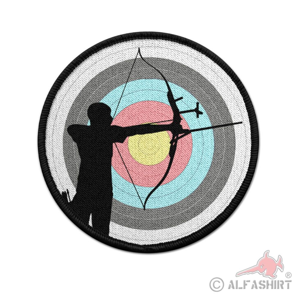 Patch Bogensport Bogenschießen Schießsport Distanzen Ziel Target #42645