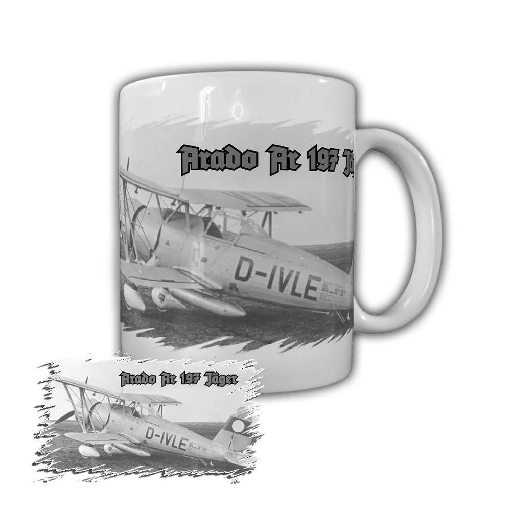 Arado Ar 197 Jäger Tasse Jagtflugzeug Wasserflugzeug Sternmotor #30021