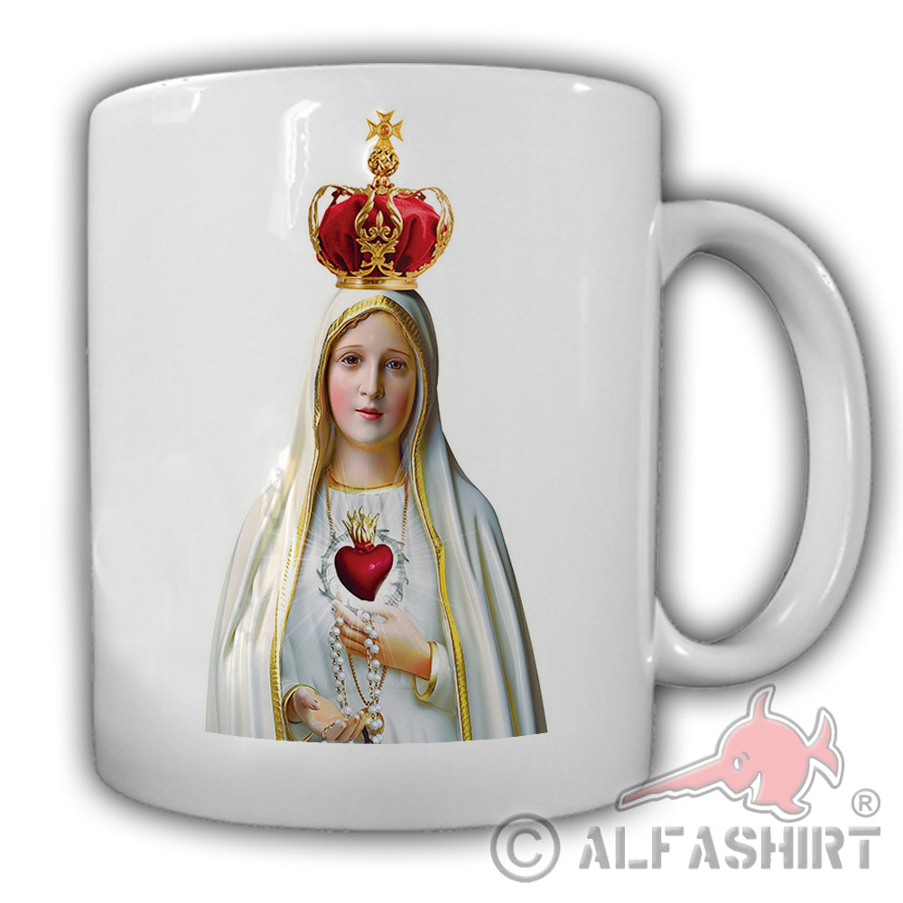 Our Lady of Fatima Mother of Jesus Portugal Catholic Mothr of Jesus Cup # 27573