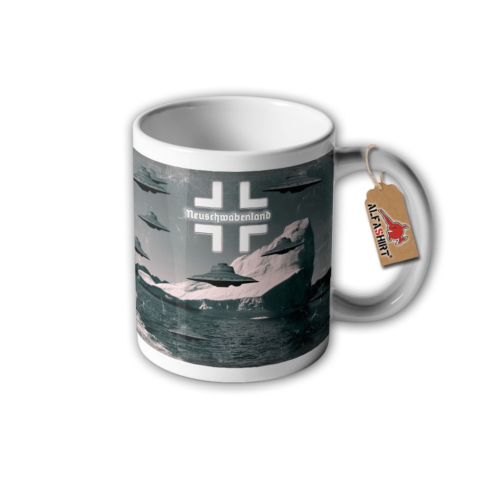 Tasse Haunebu Antarktis Flugscheibe Neuschwabenland Arktis Eisberg UFO#31472