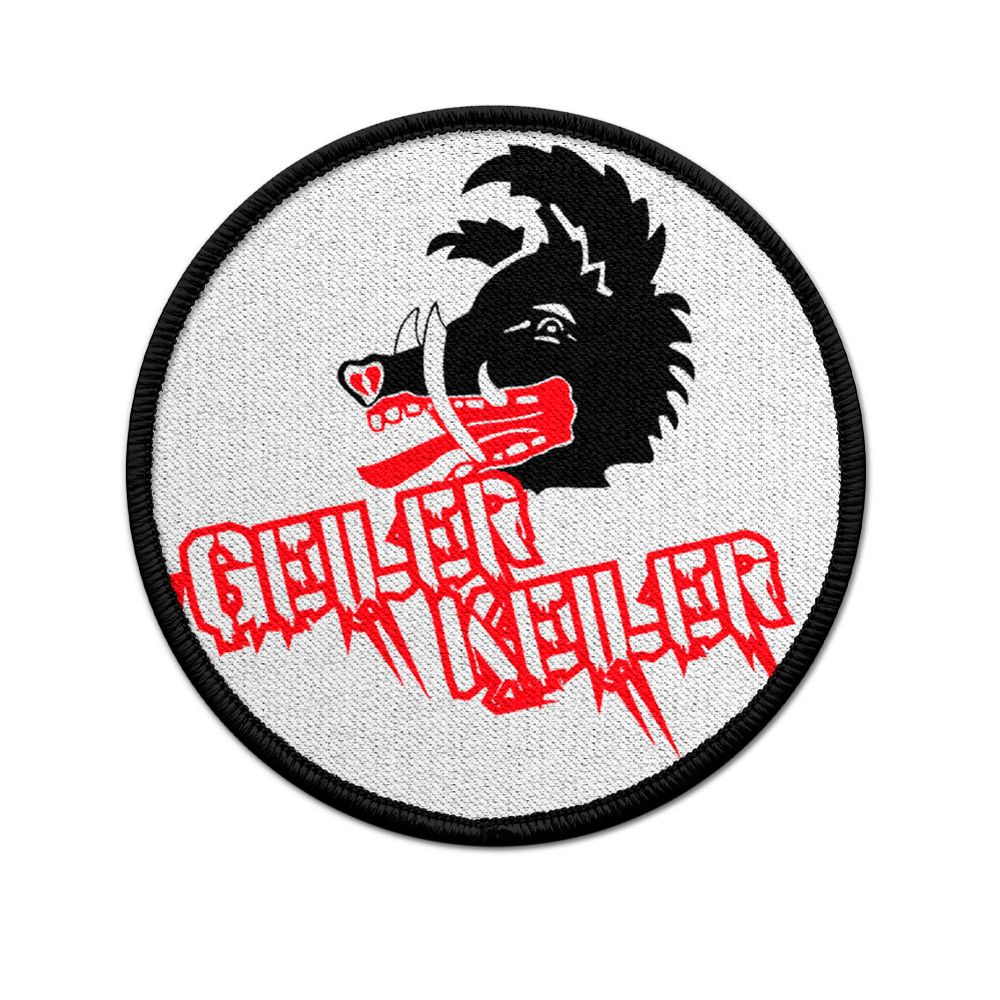 Patch GEILER KEILER Wildschwein Jäger Aufnäher #12604