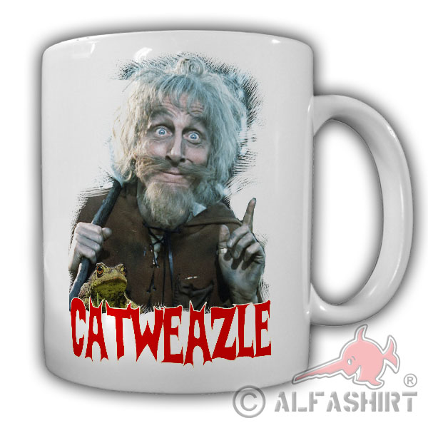 Catweazle Tasse - Magie Fernsehserie 70er Zauberer Kult Catwiesel TV Serie #26425