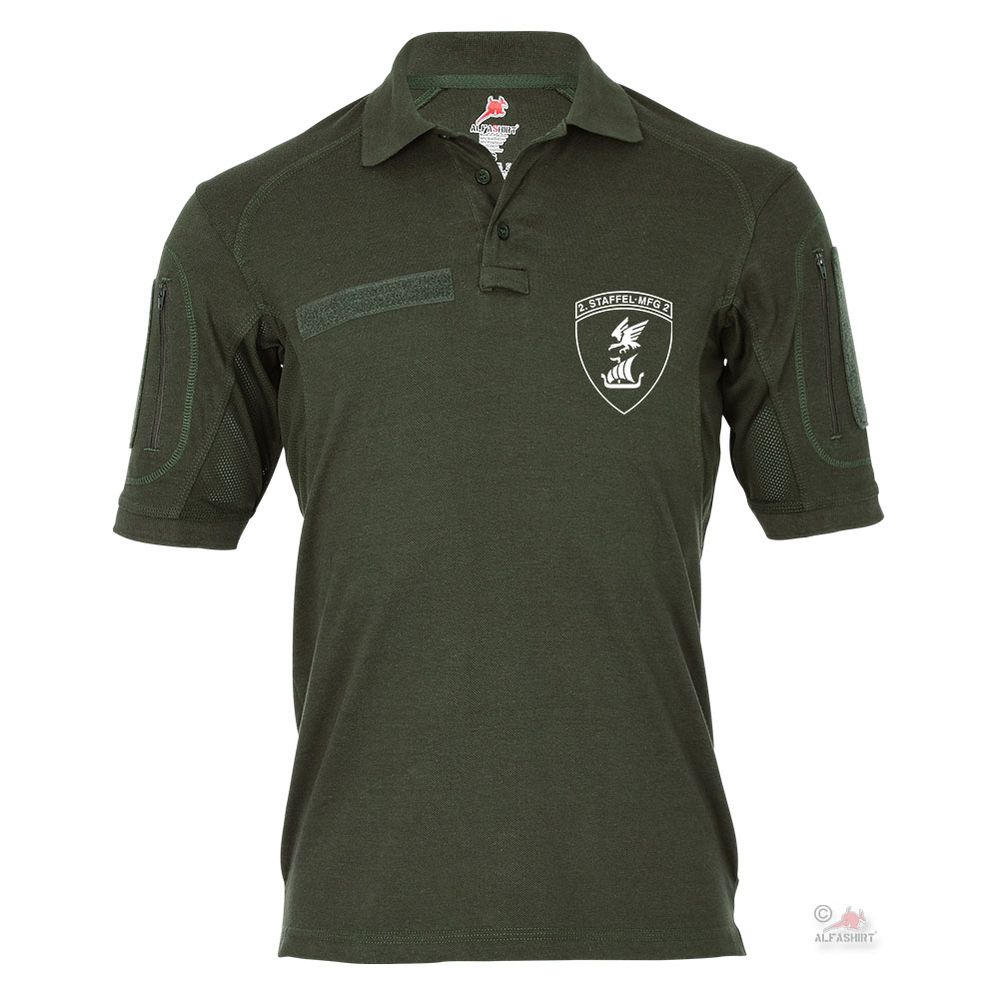 Tactical Poloshirt Alfa MFG 2 Marinefliegergeschwader Staffel BW Wappen #19473