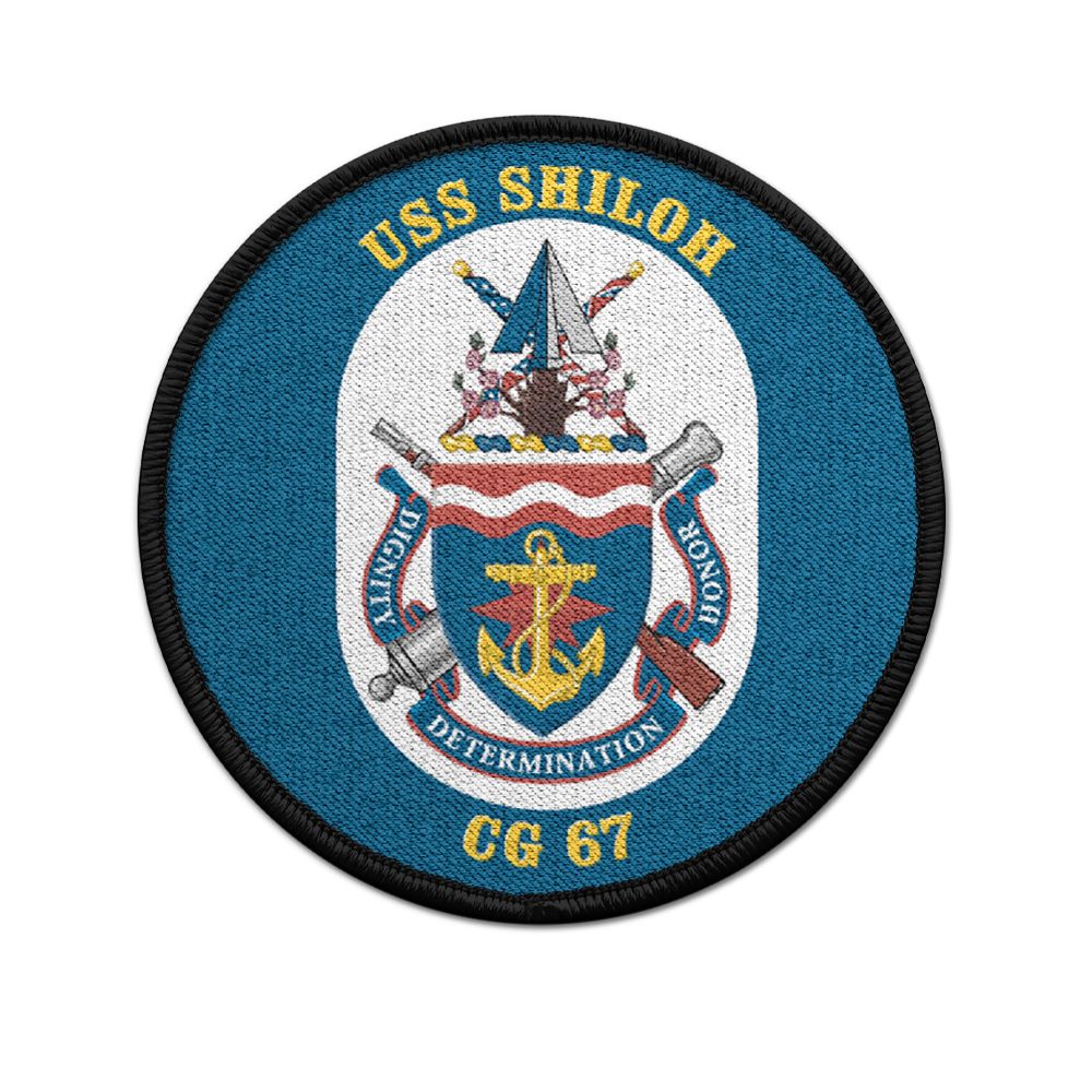 Patch USS SHILOH CG67 US navy ship USA Marine Abzeichen Amerika Besatzung #33967