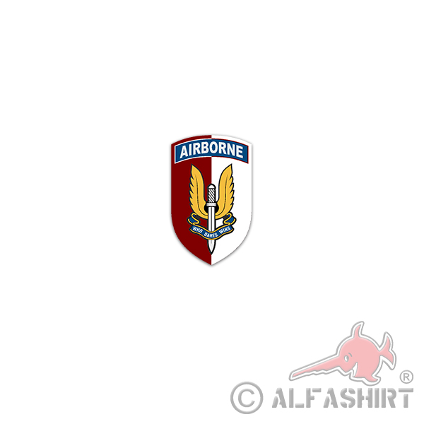 Sticker 1st Special Composite Airborne Regiment USASFC 4x7cm A3487
