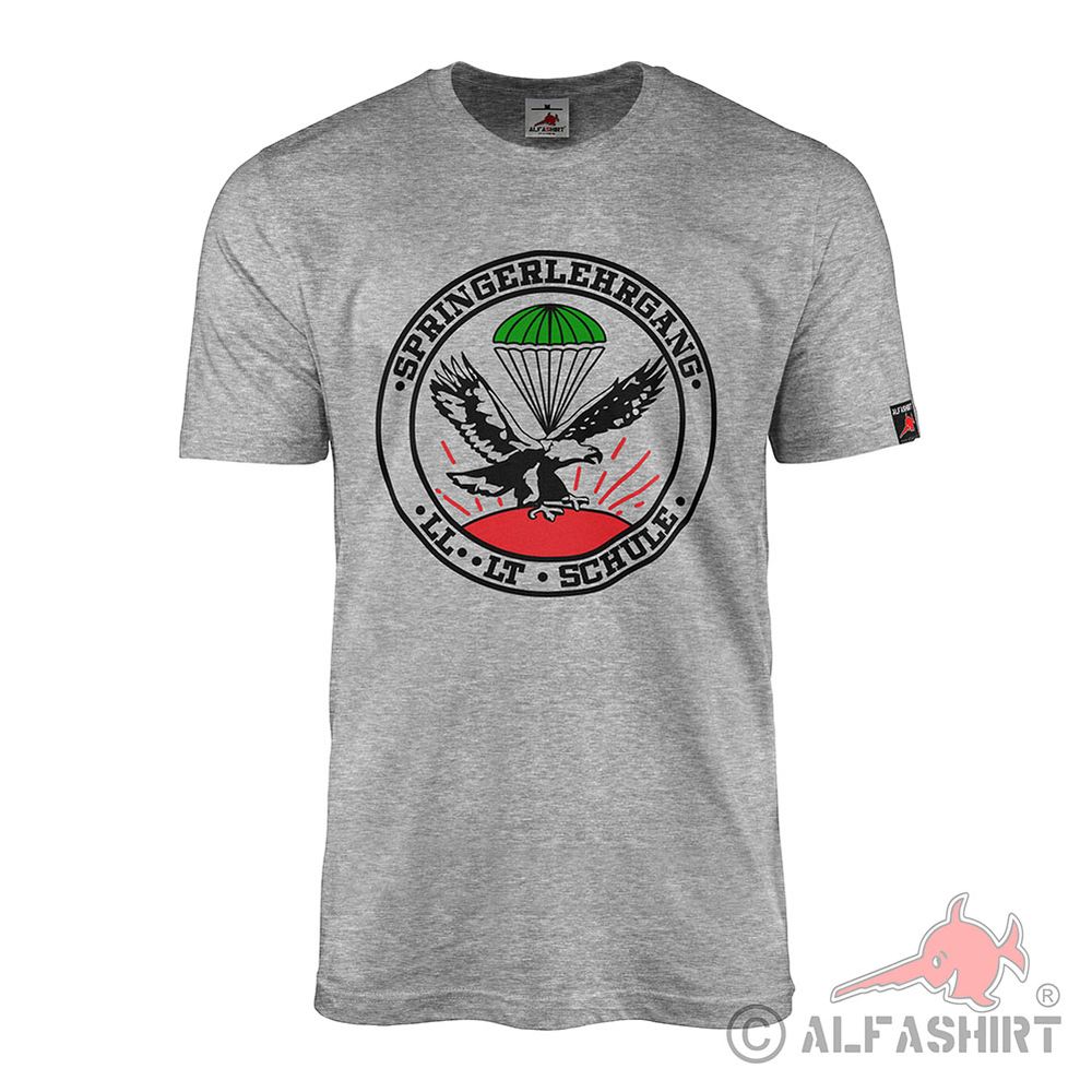 Springer Course LL LT School Paratrooper Airborne T-Shirt #44562