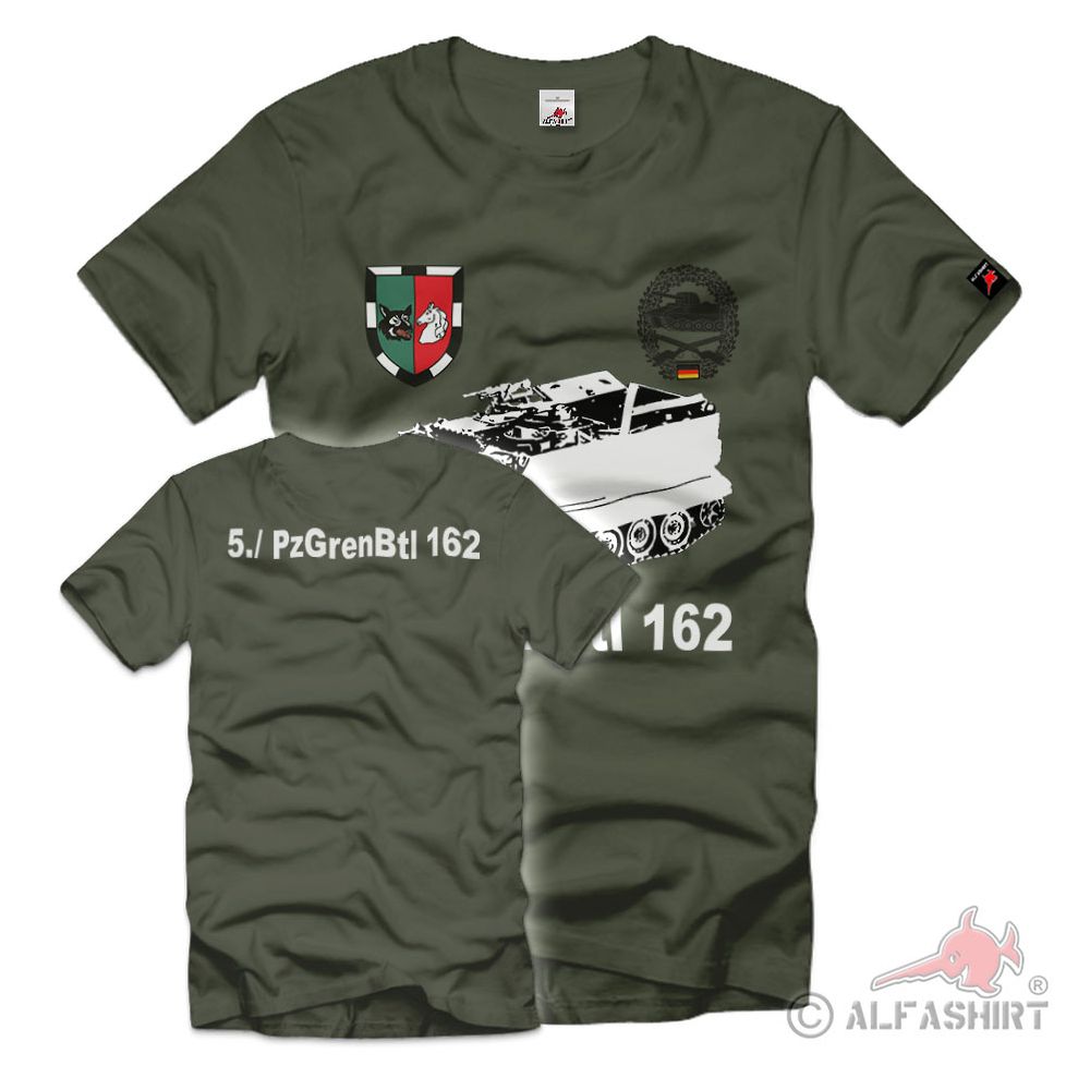5 Kompanie PzGrenBtl 162 M113 Panzermörser Bundeswehr T-Shirt# 37560