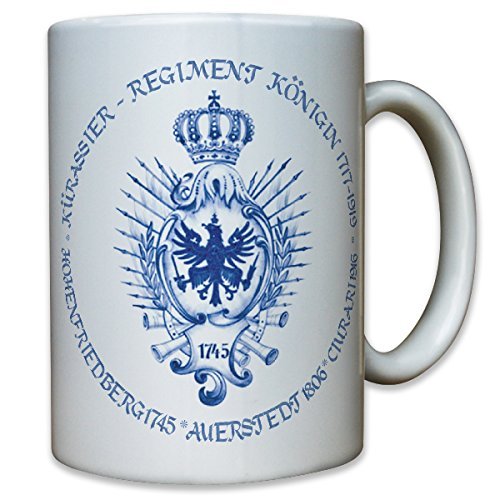 Garde Kürassier Regiment Berlin Kavallerieverband 1.- Tasse #10589 