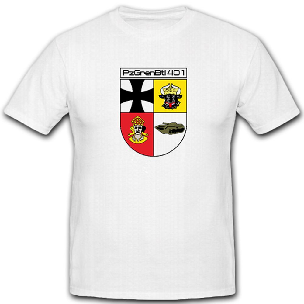 PzGrenBtl 401 Panzergrenadierbataillon Panzer T Shirt #5127
